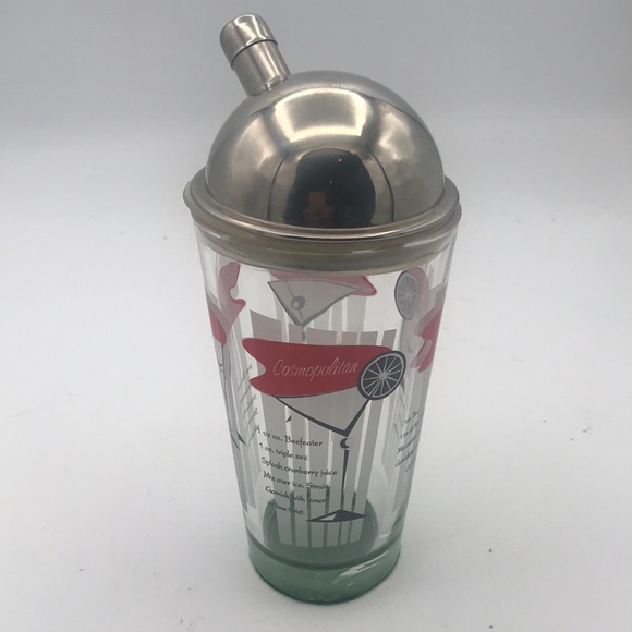 VTG MCM Libbey Barware Cocktail Shaker Recipes: Negroni, Cosmo, Gimlet & Martini - Picture 2 of 7